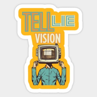 Tell Lie Vision Sticker